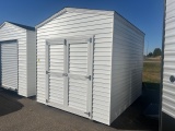 1957 8’ x 10’ Storage Shed With Double Doors