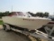 319. 1969 CHRIS CRAFT 19 FT. 6 INCH LANCER FIBERGLASS RUNABOUT, 283 CHEV V8