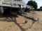 334. 1989 SCISSOR STYLE TANDEM AXLE PONTOON TRAILER, ELECT. WINCH, THE TITL