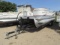 335. 2001 GODFREY 22 FT. AQUA PATION PONTOON, 1999 EVINRUDE 50 H.P. FOUR ST