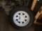 372. (1) ST 205/75R/15 TRAILER TIRE ON 6 BOLT TRAILER RIM