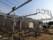 374. HEWITT ALUMINUM BOAT LIFT, 12VOLT SOLAR POWERED, COVER, USED WITH 1950