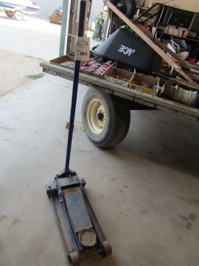 283. GOOD YEAR 3.5 TON HYDRAULIC FLOOR JACK, TAX