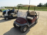302. 2011 CLUB CAR PRECEDENT ELECTRIC GOLF CART, REAR SEAT WITH FOLD DOWN W