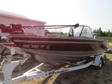 315. 2003 LUND MODEL 1950 TYEE OPEN BOW FISHING BOAT, YAMAHA 225 H.P. FOUR