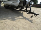 324. PREMIERE TANDEM AXLE BUNKER STYLE PONTOON TRAILER, WINCH, THIS TRAILER