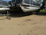 328. 2016 SMART HAUL SINGLE AXLE BUNKER STYLE PONTOON TRAILER, YOUR BID PLU
