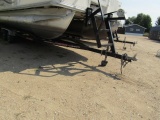 338. 2019 WOOLVERINE TANDEM AXLE BUNK STYLE PONTOON TRAILER, YOUR BID PLUS: