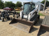 348. 2018 MELROE MODEL T-650 TRACK STYLE BOBCAT SKID STEER LOADER, APPROX.