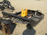 352. QUICK ATTACH HD 4 BLADE SQUARE FLYWHEEL 80 INCH SKID LOADEER MOUNTED H