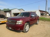 365. 2008 CHEVROLET AVALANCHE LTZ, 4 X 4,  V8, AT, 5 FT. BOX ENCLOSURE, SHO