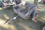 982. TWO WHEEL TRAILER MADE FROM FORD MODEL A PICKUP BOX