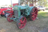 986. 1918 CASE NIDEK 1527 TRACTOR ON STEEL, LONG TRACTION LUGS ON REAR WHEE