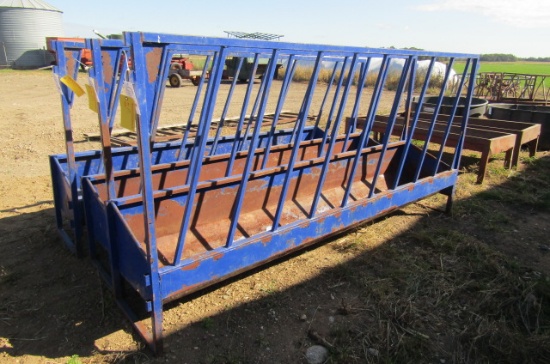 1298. 10 FT. FENCE LINE FEED BUNK