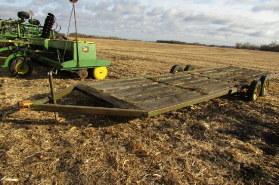 1275. 26 FT. DONAHUE STYLE TANDEM AXLE IMPLEMENT MOVER