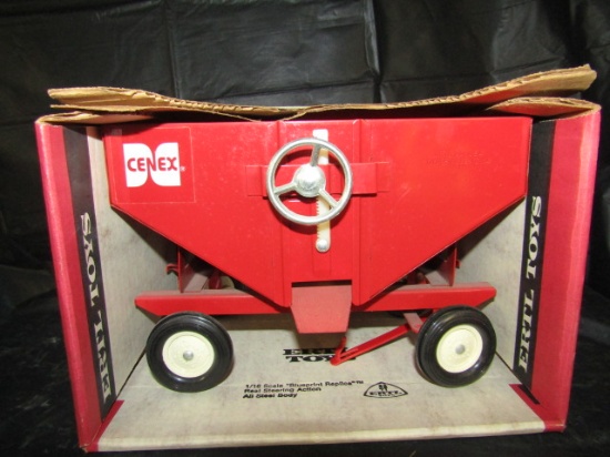 19. 1/16 Cenex Gravity Flow Wagon, New In Box, Box Has Light Damage