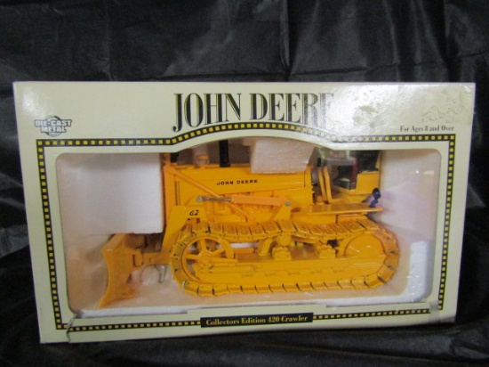 21. 1/16 John Deere 420 Crawler, Box Has Light Damage
