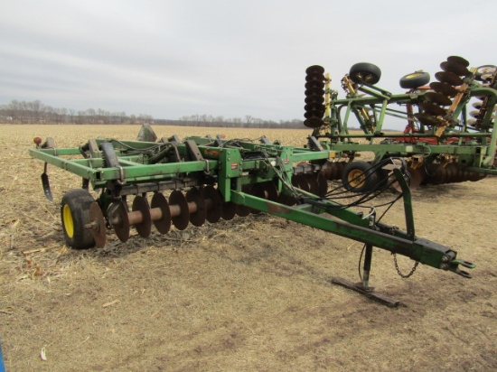 0757. John Deere Model 714 13 Shank 11 FT.-6 Inch Pull Type Disc Chisel, Ne