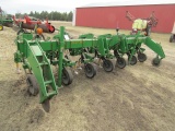 0754. John Deere Model 856 6 Row 30 Inch 3 Point Spring Shank Cultivator, G