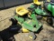 1318. JOHN DEERE MODEL R70 8 H.P. REAR ENGINE RIDING LAWN MOWER, 28 INCH DE