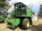 1340. 1985 JOHN DEERE MODEL 6620 TITAL II HYDRO DIESEL COMBINE, CHOPPER, 32