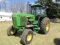 1347. 1982 JOHN DEERE MODEL 4440 DIESEL TRACTOR, SOUND GUARD CAB, QUAD, COM