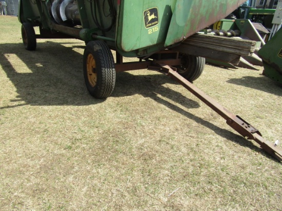 1344. HARMS FOUR WHEEL WAGON ( WAS USED WITH 15 FT. BEAN HEAD AS MOVER, WIL