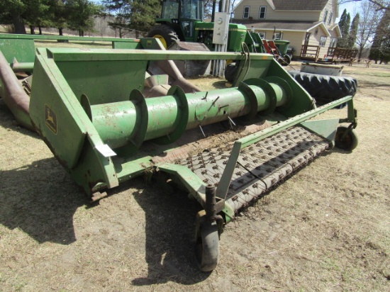1345. JOHN DEERE 200 SERIES 4 BELT PICKUP HEAD