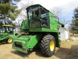 1340. 1985 JOHN DEERE MODEL 6620 TITAL II HYDRO DIESEL COMBINE, CHOPPER, 32