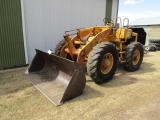 1351. HOUGH INTERNATIONAL MODEL H50 GAS PAYLOADER OPEN STATION, 14.00 X 24