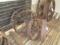 1453. (4) STEEL WHEELS, ONE MONEY FOR THE LOT