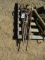 1551. WELL WHEEL, STONE BARS, CLAMP AND MORE