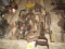 1727. NAIL BARS, RIVETER, OLD TOOLS