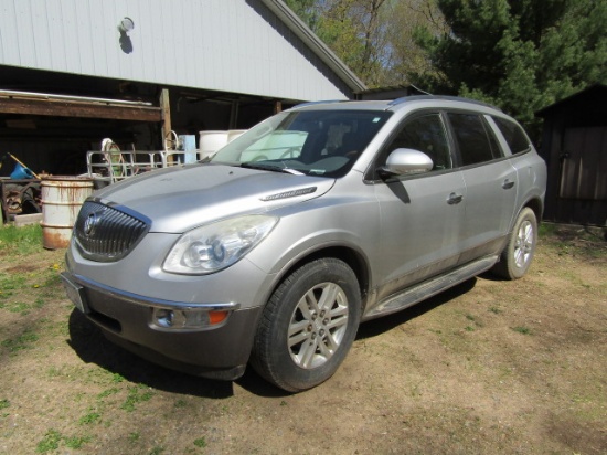 1428. 2009 BUICK ENCLAVE, 3.5 VVT DIRECT INJECTION ENGINE, SHOWS 265,239 MI