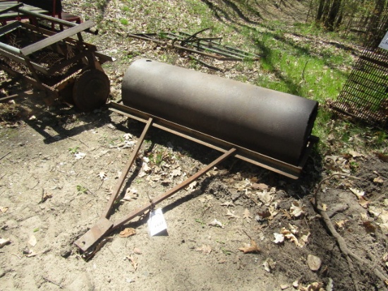 1437. SHOP BUILT 53” SMOOTH DRUM LAND PACKER