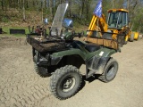 1461. 2016 HONDA TRX 500 4 X 4 FOUR WHEELER, CUSTOM CARRIER RACKS, SHOWS 44