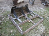 1469. SHOP BUILT SKID LOADER MOUNTED LAND LEVELER