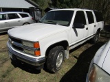 1473. 1999 CHEVROLET SUBURBAN, SLT, 4 X 4, SHOWS 195, 213 MILES, YOUR BID P