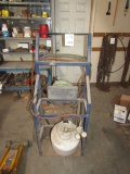 1512. ACETYLENE TORCH CART WITH TIPS AND 20# LP TANK