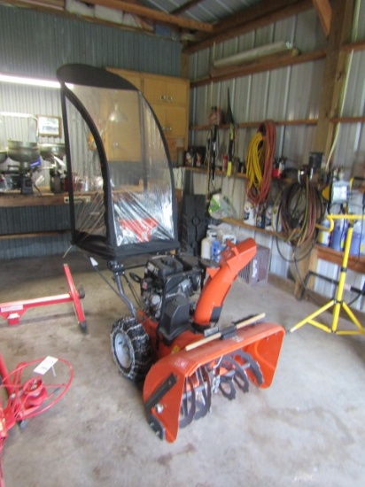 1831-A. NICE HUSQVARNA MODEL ST 230-P 30 INCH WALK BEHIND SNOWBLOWER, 291 C