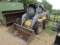 1676. 2000 NEW HOLLAND MODEL LS 180 DIESEL SKID STEER LOADER, HAND AND FOOT