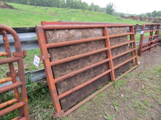 1626. (2) FARM GATES, 8 FT. &10 FT., YOUR BID IS FOR THE ENTIRE LOT, ONE MO