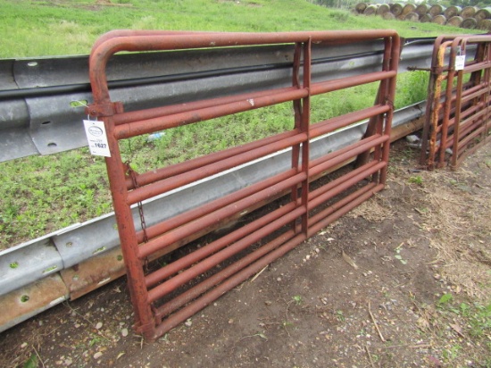 1627. (2) 8 FT. FARM GATES, YOUR BID IS FOR THE ENTIRE LOT, ONE MONEY