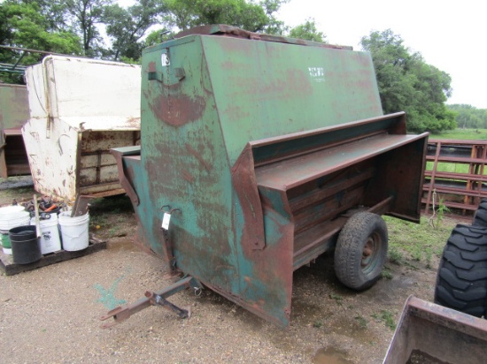 1630. VERNS’ APPROX. 2 TON PORTABLE CREEP FEEDER, NO TIP DOWNS