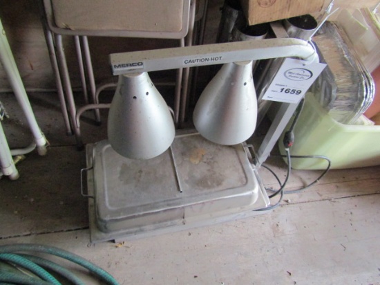1659. 2 BULB FOOD WARMER