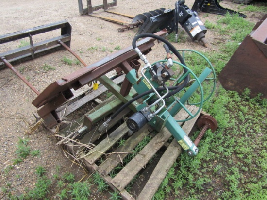 1683. SKID LOADER OR 3 POINT MOUNTED HYDRAULIC WIRE WINDER