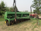 1670. JOHN DEERE MODEL 750 20FT. NO TILL DRILL, HYD. ROCK N ROLL DRILL FILL