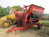 1685. JIFFY  PULL TYPE BALE PROCESSOR, LH DISCHARGE, MANUAL WINDROW CONTROL