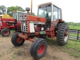 1688. 1976 IH MODEL 1486 DIESEL TRACTOR, CAB, 18.4R X 38 INCH RUBBER, 3 POI