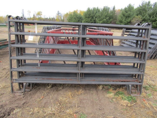 716. (10) PRIEFERT 10 FT. 6 RAIL CORRAL PANELS, 64” TALL, YOUR BID IS TIMES